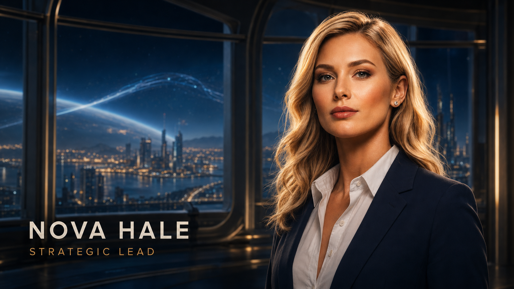 Nova Hale, First-Contact Strategist and Xenocognition specialist